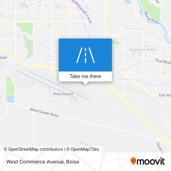 Mapa de West Commerce Avenue