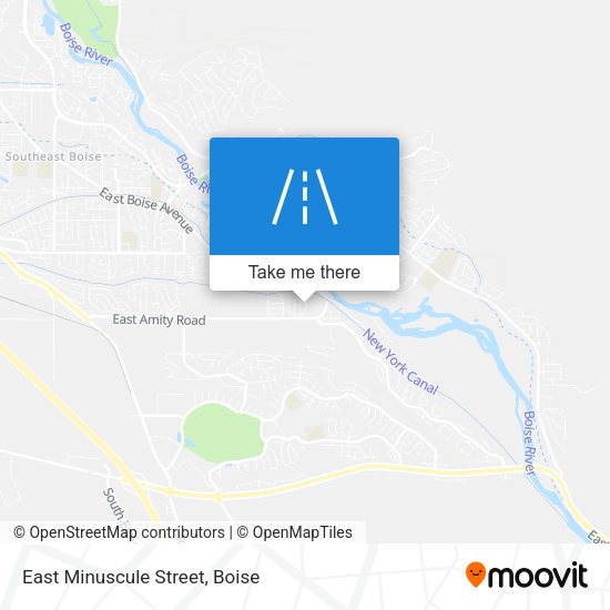 East Minuscule Street map