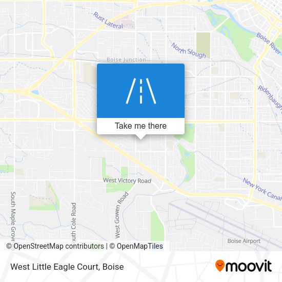 Mapa de West Little Eagle Court