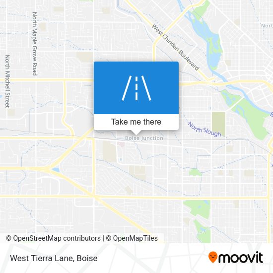 Mapa de West Tierra Lane
