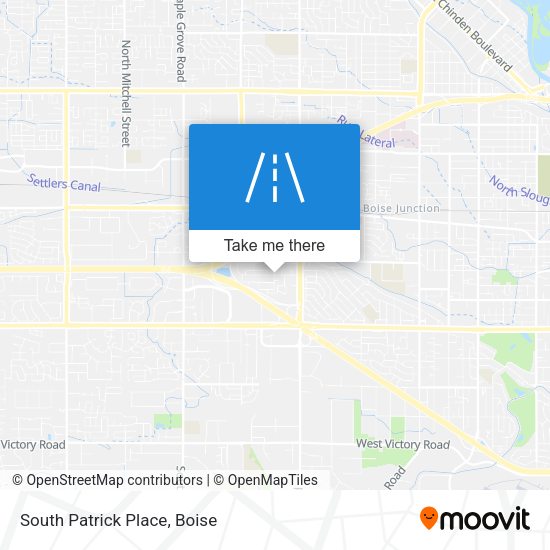 Mapa de South Patrick Place