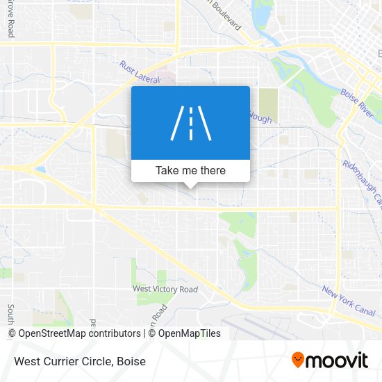 Mapa de West Currier Circle