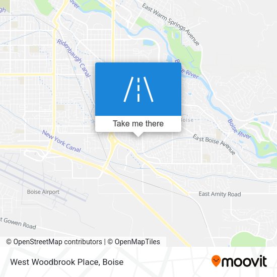 Mapa de West Woodbrook Place