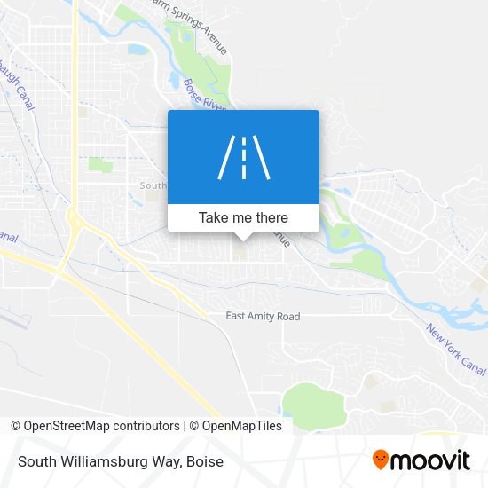 South Williamsburg Way map