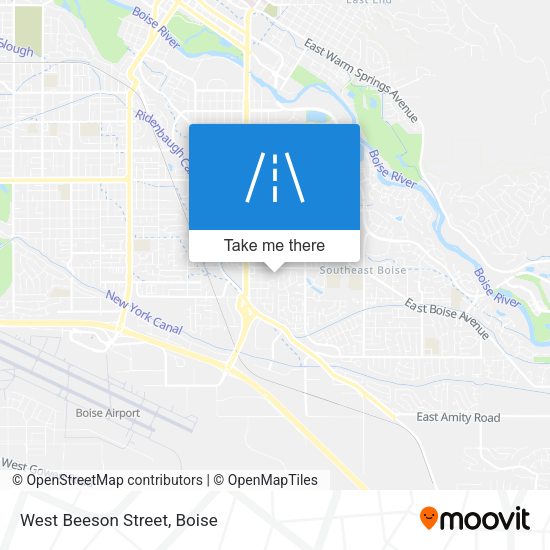 Mapa de West Beeson Street