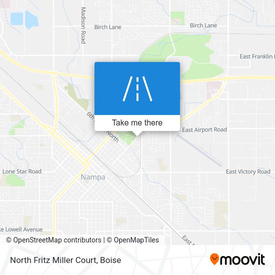 North Fritz Miller Court map