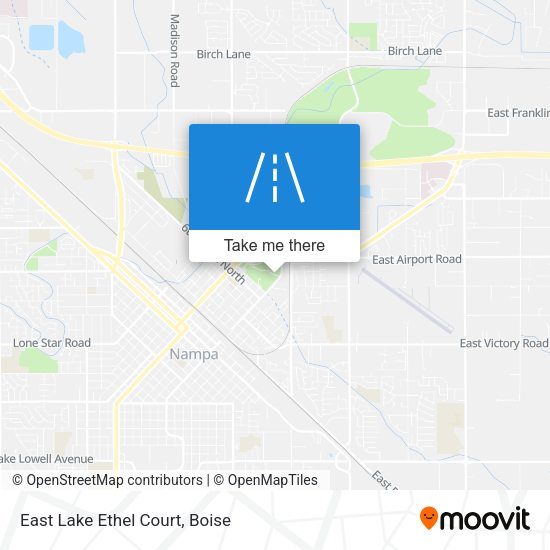 Mapa de East Lake Ethel Court