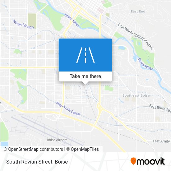 Mapa de South Rovian Street