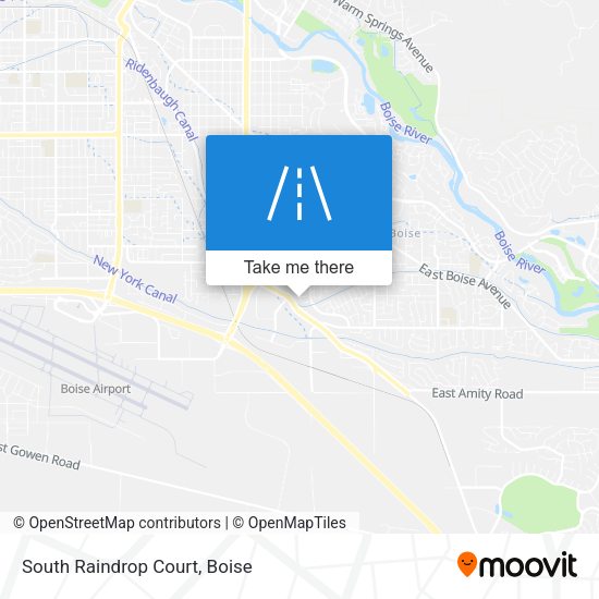 South Raindrop Court map