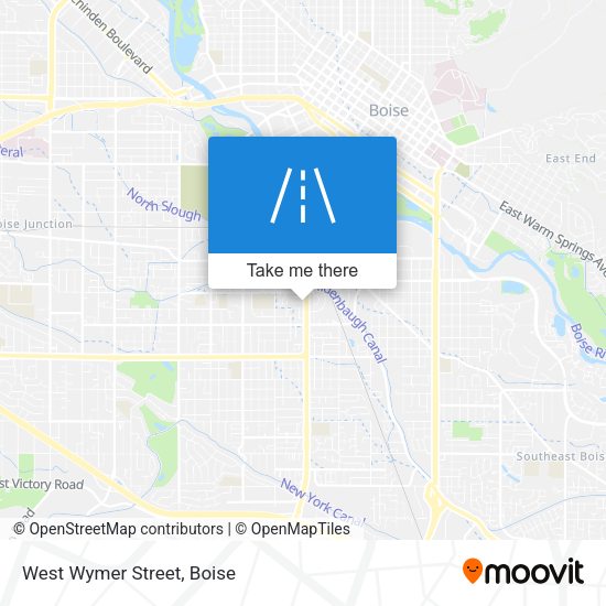 Mapa de West Wymer Street