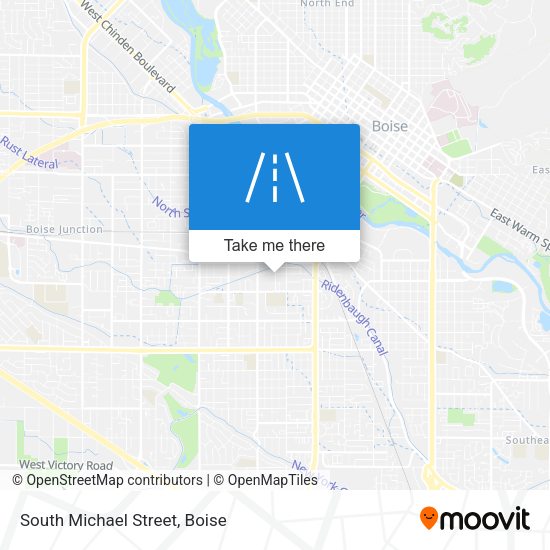 South Michael Street map