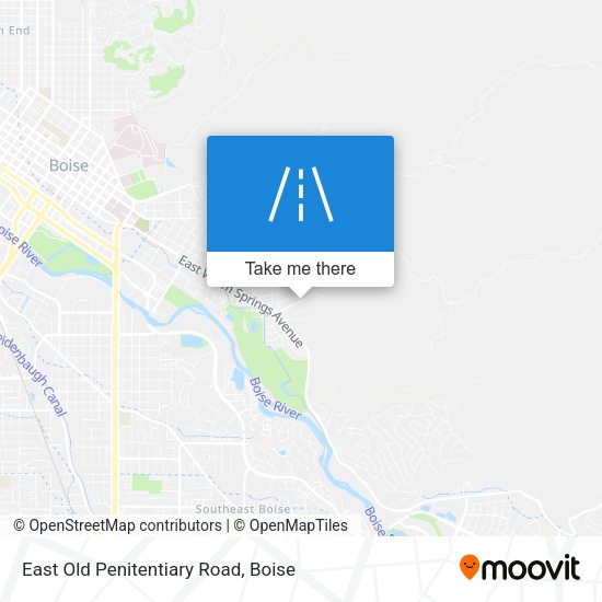 Mapa de East Old Penitentiary Road