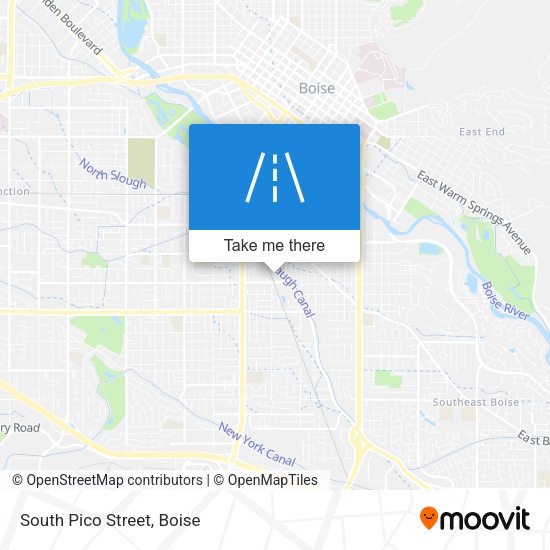 Mapa de South Pico Street