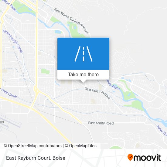 Mapa de East Rayburn Court