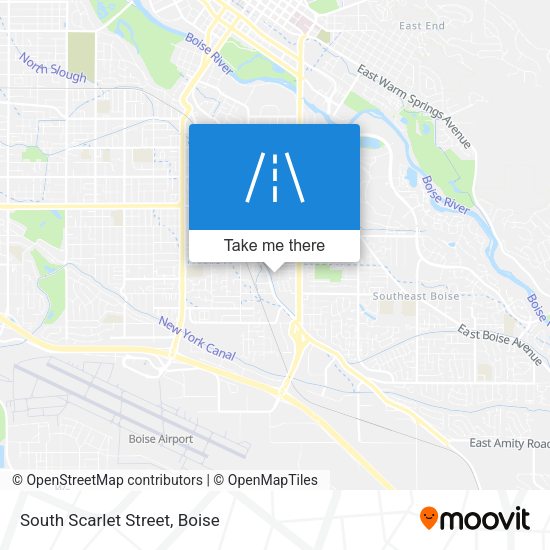 Mapa de South Scarlet Street