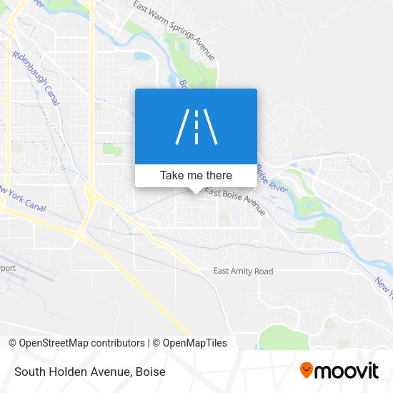 Mapa de South Holden Avenue