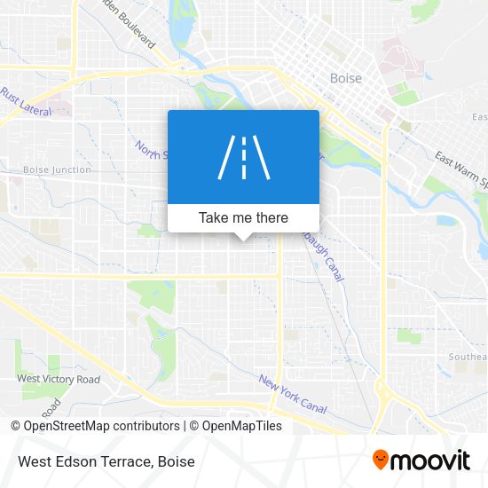Mapa de West Edson Terrace