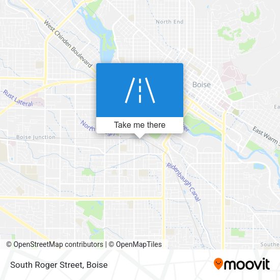 Mapa de South Roger Street