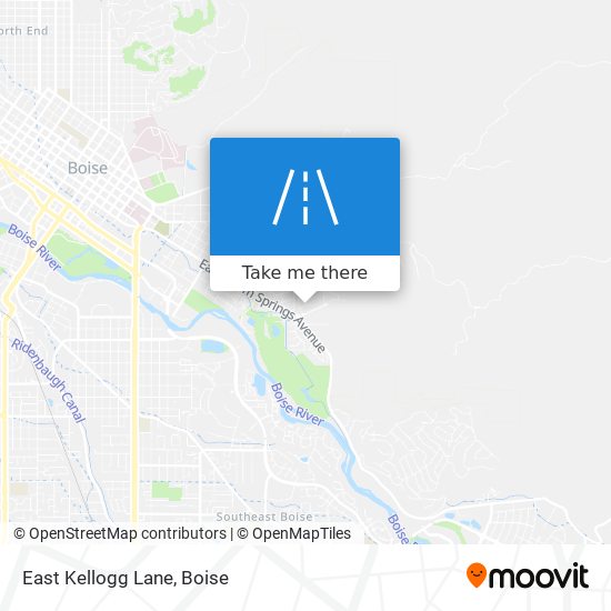 Mapa de East Kellogg Lane