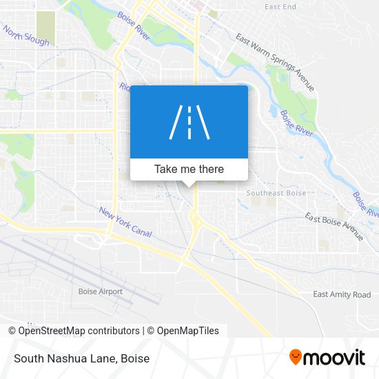 Mapa de South Nashua Lane