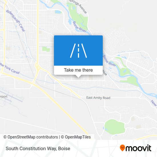 Mapa de South Constitution Way