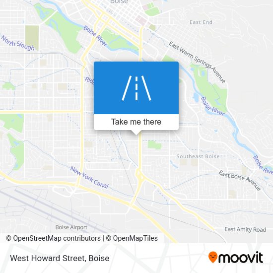 Mapa de West Howard Street