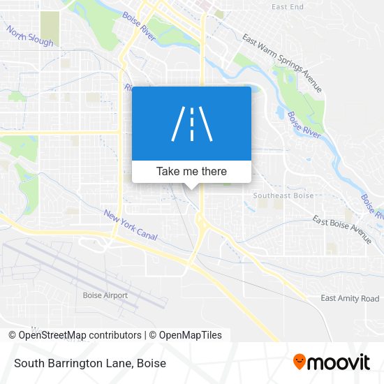 Mapa de South Barrington Lane
