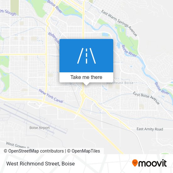 Mapa de West Richmond Street