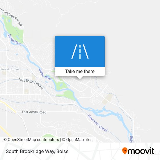 South Brookridge Way map