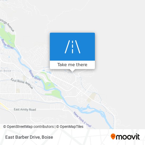 Mapa de East Barber Drive