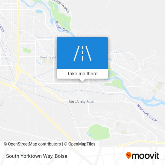 Mapa de South Yorktown Way