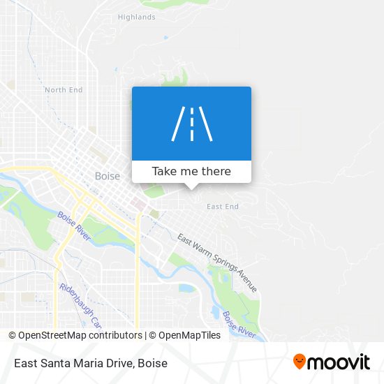 Mapa de East Santa Maria Drive