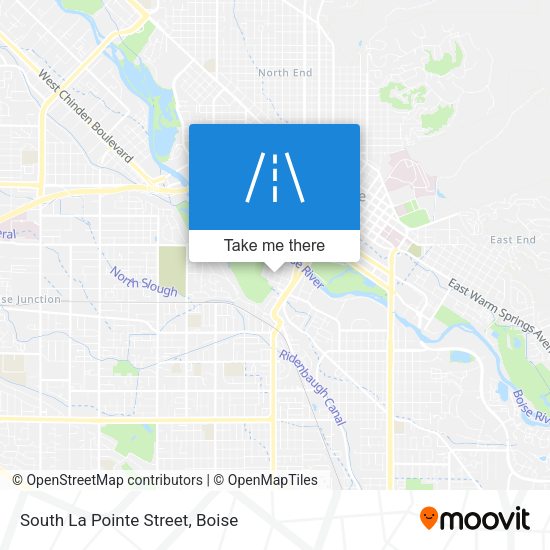 South La Pointe Street map