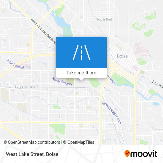 Mapa de West Lake Street