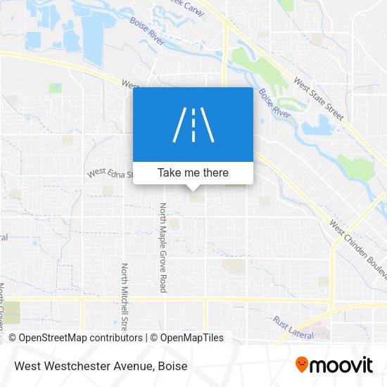 Mapa de West Westchester Avenue