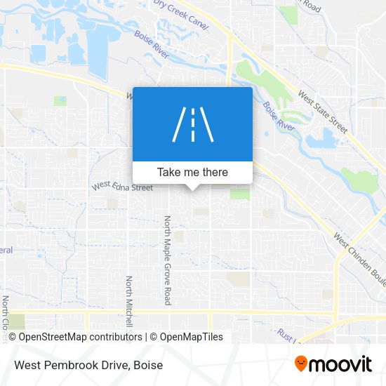 West Pembrook Drive map