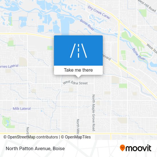 Mapa de North Patton Avenue