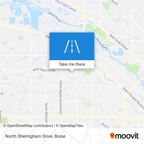 Mapa de North Sheringham Drive
