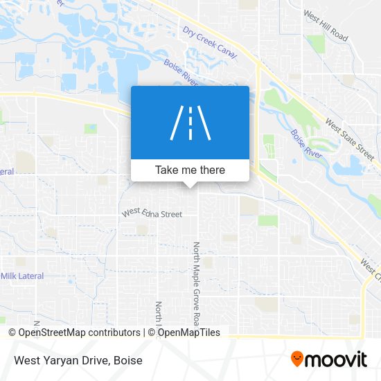 Mapa de West Yaryan Drive