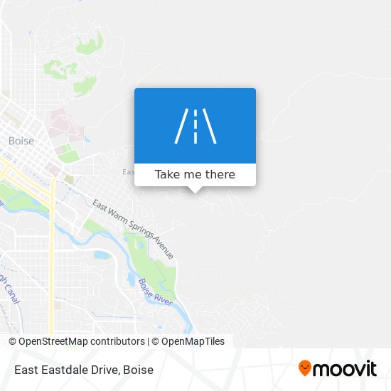 Mapa de East Eastdale Drive