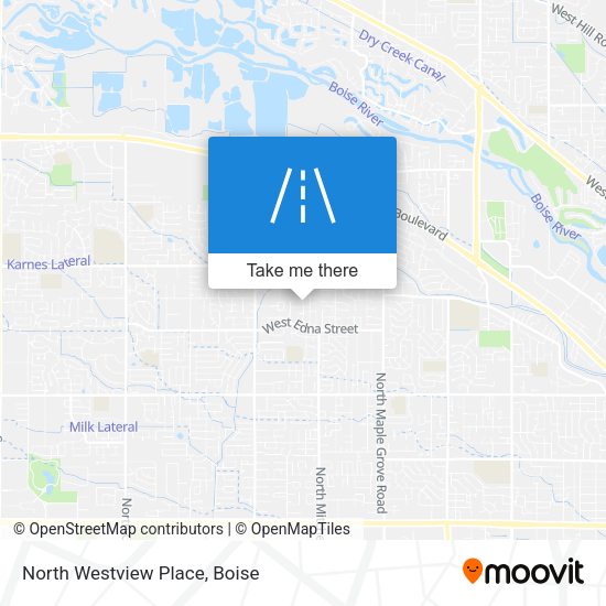 North Westview Place map