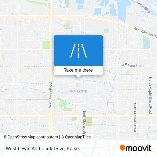 Mapa de West Lewis And Clark Drive