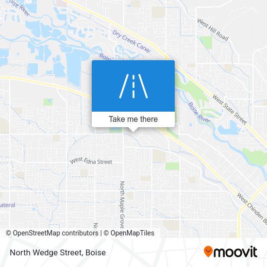 Mapa de North Wedge Street