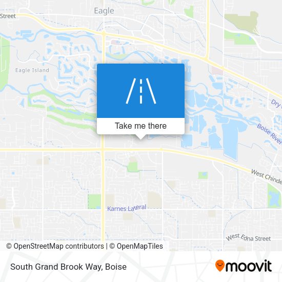 South Grand Brook Way map