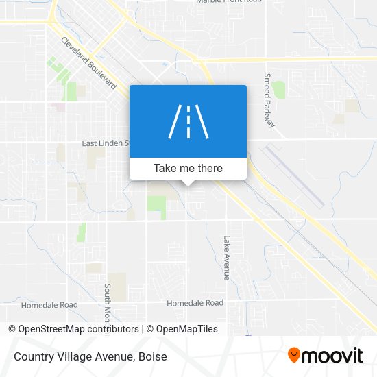 Country Village Avenue map