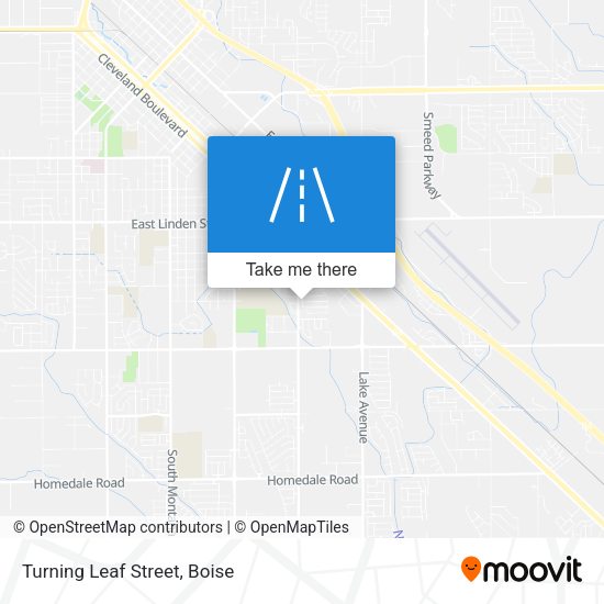Mapa de Turning Leaf Street