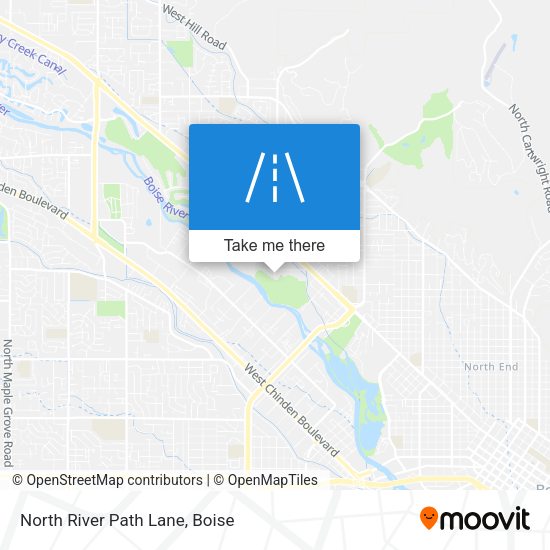 Mapa de North River Path Lane