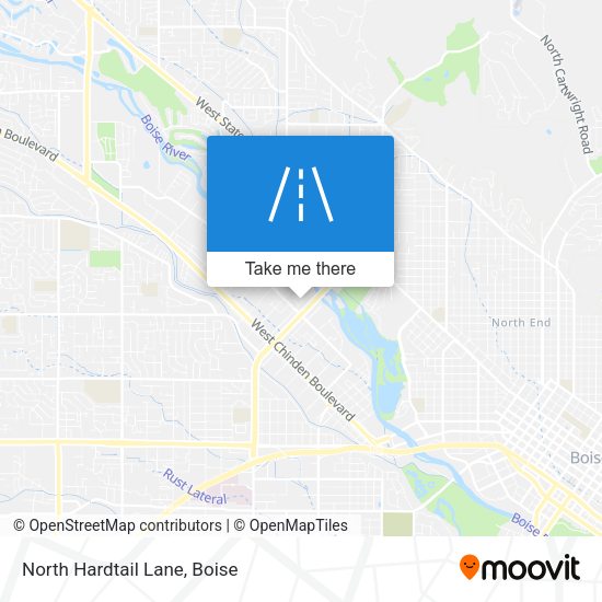 Mapa de North Hardtail Lane