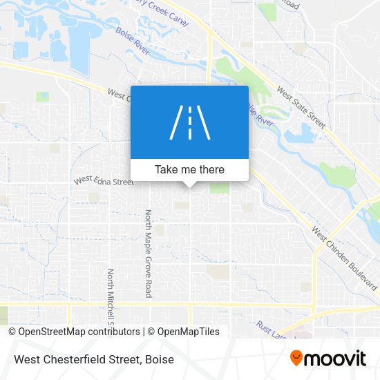 West Chesterfield Street map