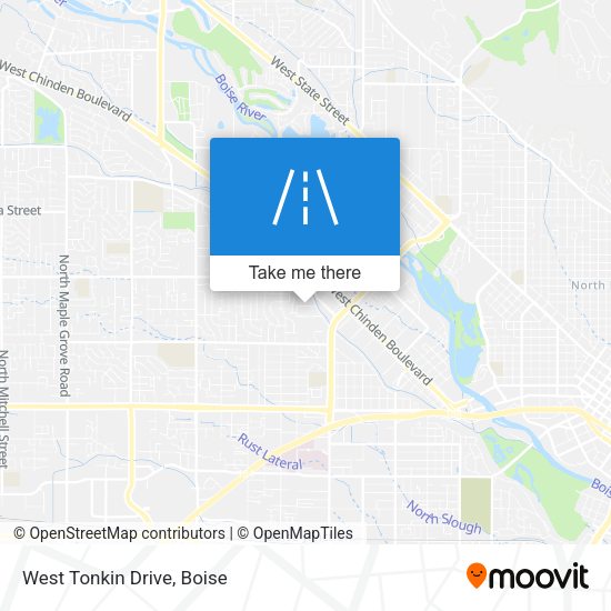 Mapa de West Tonkin Drive